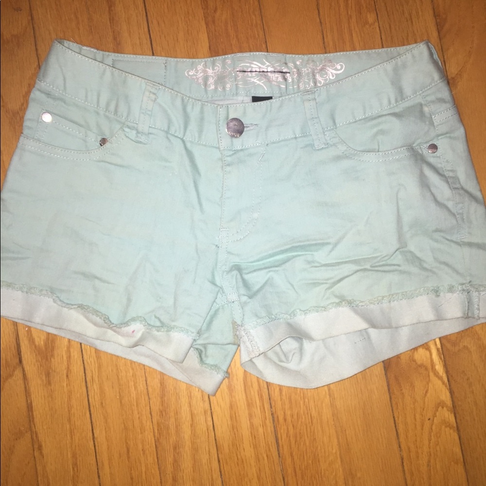Light Blue Jean Shorts